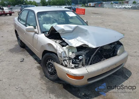 1997 Toyota Corolla Dx from USA, damaged, VIN 2T1BB02E8VC187643